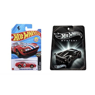 Hot Wheels Ferrari 365 GTB4 Competizione + Mystery Car Pack