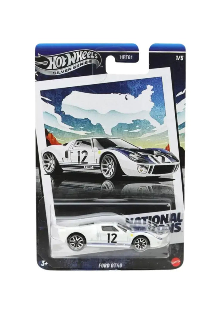 Hot Wheels Silver Series – Ford GT40 (1/5)