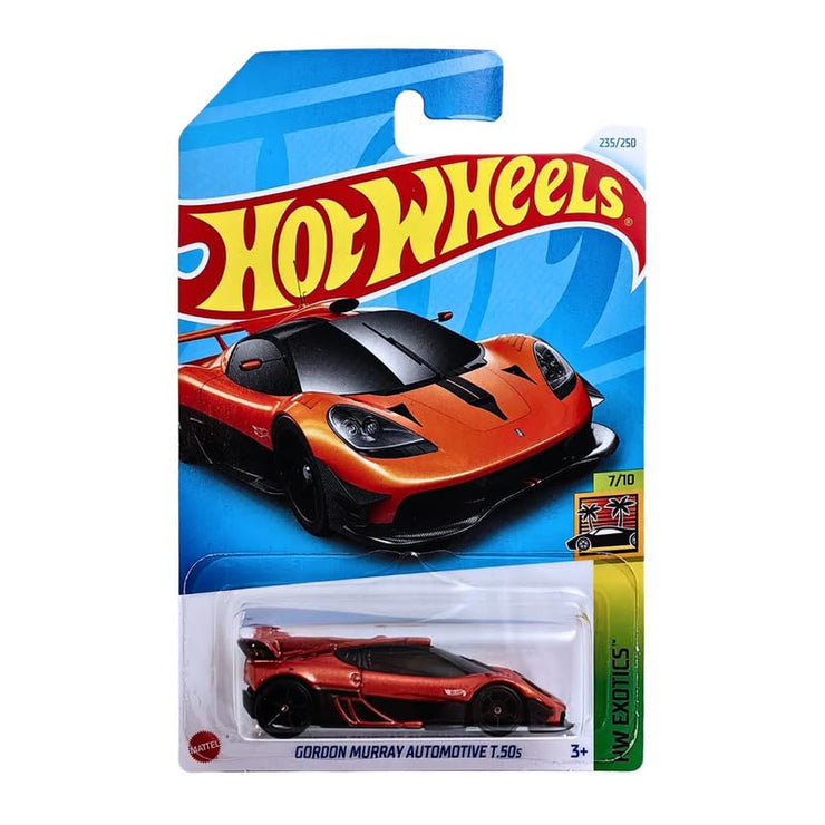 Hot Wheels Gordon Murray Automotive T.50s - Orange (HW Turbo Series)