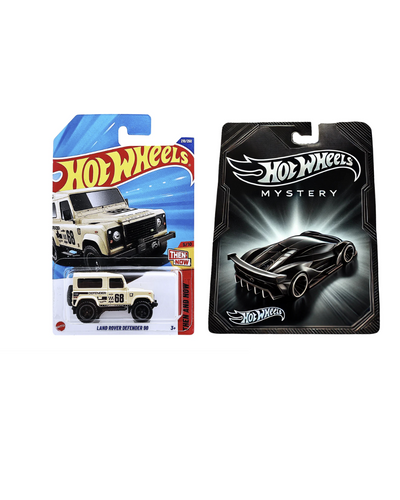 Hot Wheels Land Rover Defender 90  + Mystery Car