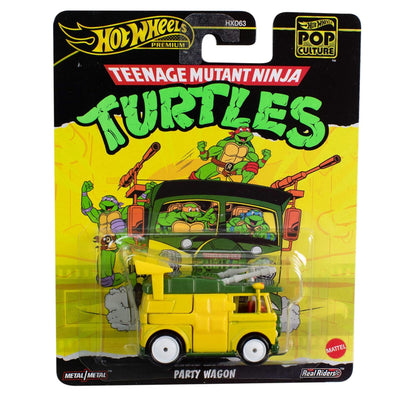 Hot Wheels Teenage Mutant Ninja Turtles Party Wagon – Premium Pop Culture Series