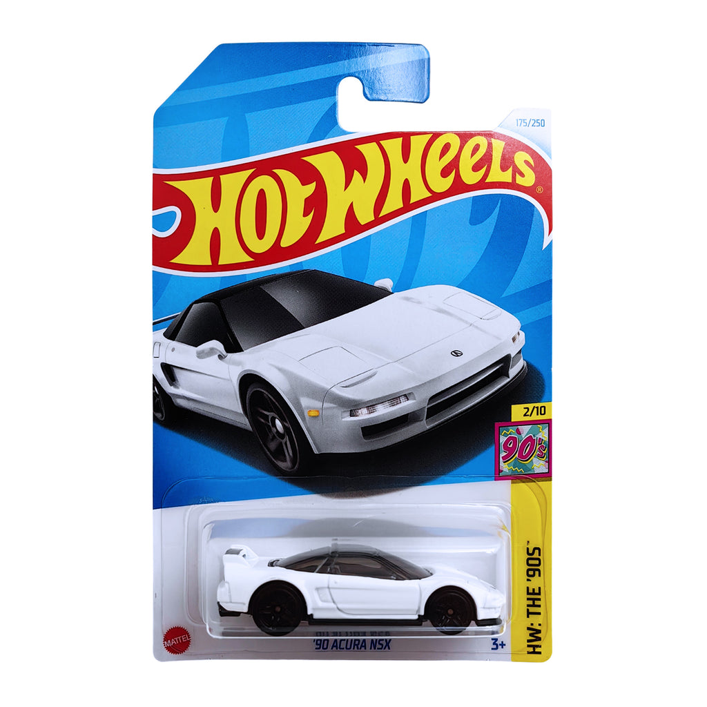 Hot Wheels '90 Acura NSX - White (HW The 90s Series) – Home of Trends