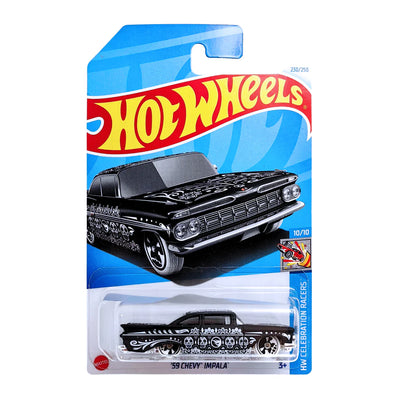Hot Wheels '59 Chevy Impala - Black (HW Celebration Racers Series)