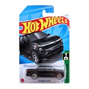 Hot Wheels Chevy Silverado EV RST - Black (HW Green Speed Series)