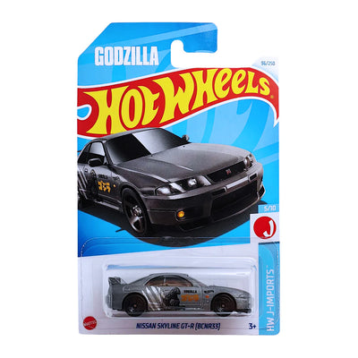 Hot Wheels Nissan Skyline GT-R (BCNR33) - Godzilla Edition (HW J-Imports Series)