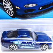 Hot Wheels ’95 Mazda RX-7 - Blue (HW J-Imports Series)