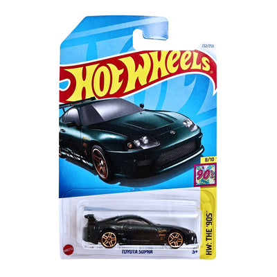 Hot Wheels Toyota Supra - Green (HW The 90s Series)