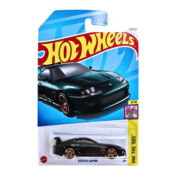 Hot Wheels Toyota Supra - Green (HW The 90s Series)