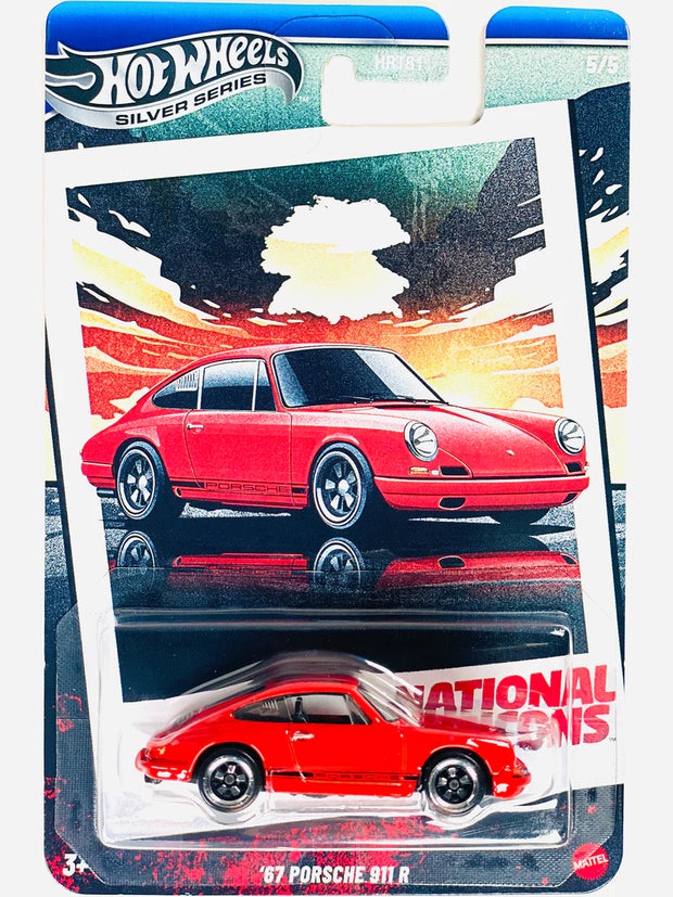 Hot Wheels National Icons – 1967 Porsche 911 R (Red Edition)