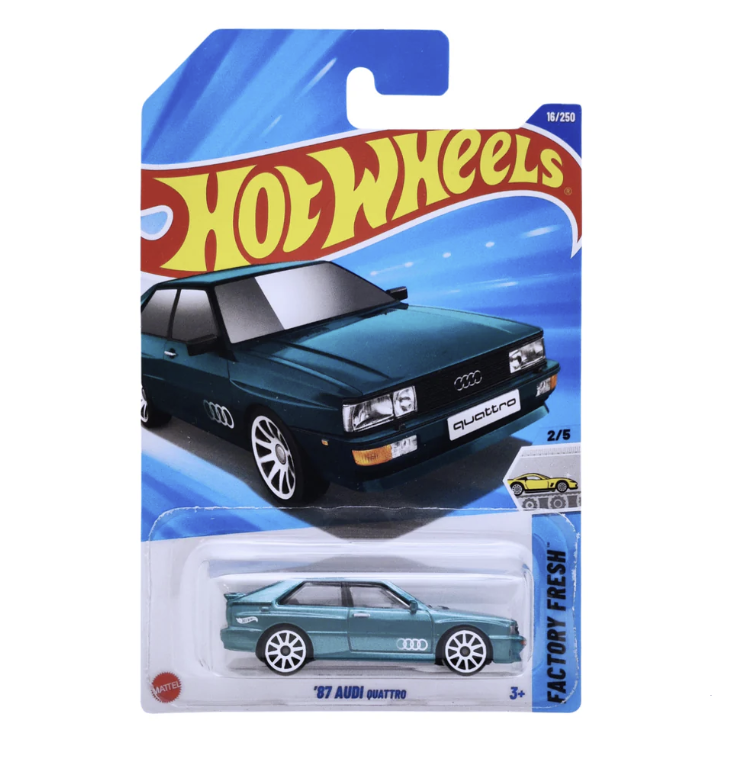 Hot Wheels ’87 Audi Quattro - Factory Fresh Series (2/5)