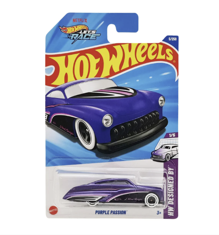 Hot Wheels Purple Passion - HW Designed By Series (2025 Edition)