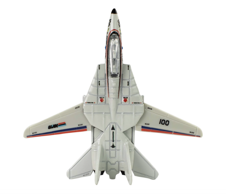 Hot Wheels Premium – G.I. Joe Combat Jet Skystriker (Grumman F-14 Tomcat)