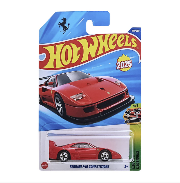 Hot Wheels Ferrari F40 Competizione + Mystery Car