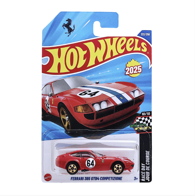 Hot Wheels Ferrari 365 GTB4 Competizione + Mystery Car Pack