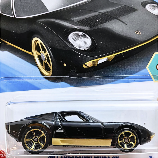 Hot Wheels ’71 Lamborghini Miura SV  + Mystery Car