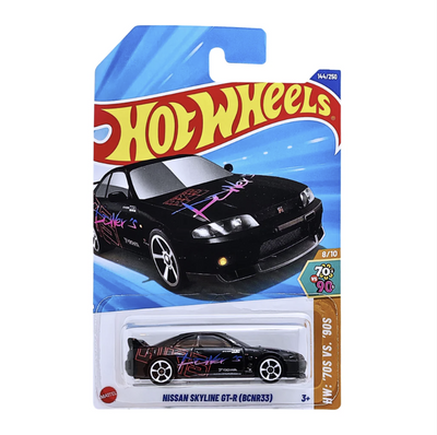 Hot Wheels Nissan Skyline GT-R (BCNR33) – 70s vs 90s