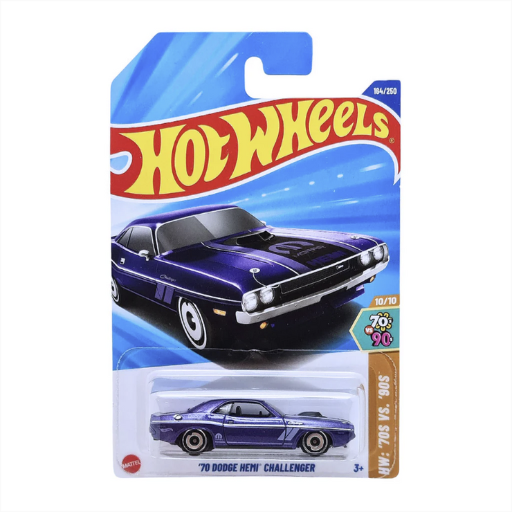 Hot Wheels ’70 Dodge HEMI Challenger – 70s vs 90s