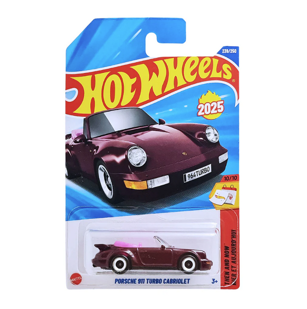 Hot Wheels Porsche 911 Turbo Cabriolet (964) – HW Then and Now