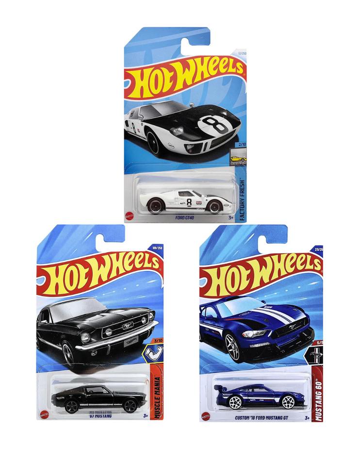 Hot Wheels Ford Legends Pack